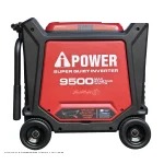 موتور برق 9.5 کیلووات بنزینی سایلنت تک فاز ریموت استارت اینورتر AiPOWER مدل SM9500Di - Image 12