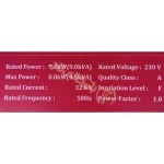 موتور برق 8 کیلووات بنزینی تک فاز استارتی AiPOWER مدل DS13800CEW - Image 19