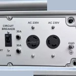 موتور برق 8 کیلووات بنزینی تک فاز استارتی AiPOWER مدل DS13800CEW - Image 20