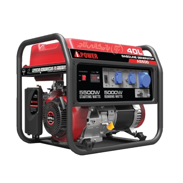 موتور برق 5.5 کیلووات بنزینی تک فاز هندلی AiPOWER مدل A5500