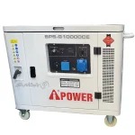 موتور برق 7 کیلووات بنزینی سایلنت تک فاز استارتی AiPOWER مدل G10000CE - Image 2