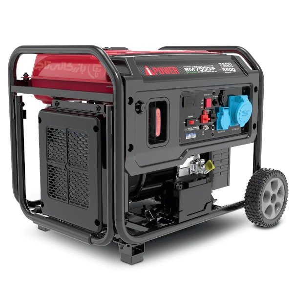 موتور برق 7.5 کیلووات بنزینی تک فاز ریموت استارت اینورتر AiPOWER مدل SM7500iF
