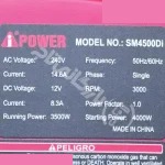 موتور برق 4 کیلووات بنزینی سایلنت تک فاز ریموت استارت اینورتر AiPOWER مدل SM4500Di - Image 11