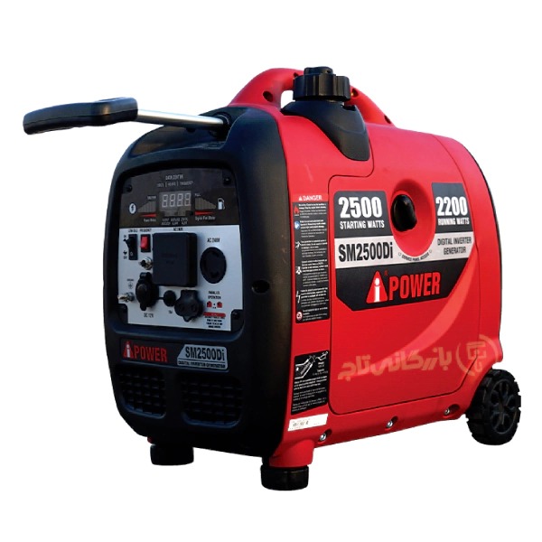 موتور برق 2.5 کیلووات بنزینی سایلنت تک فاز هندلی اینورتر AiPOWER مدل SM2500Di