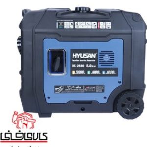 موتور برق ۵ کیلووات سه گانه سوز تک فاز رسموت استارت اینورتری هیوسان مدل HS2550