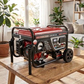 موتور برق ۳/۲ کیلو وات سه گانه سوز تک فاز ریموت استارت ایزی پاور مدل KM7500GSE2 - Image 2
