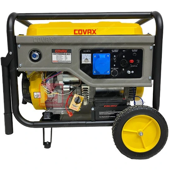 موتور برق ۷.۵ کیلووات بنزینی تک فاز استارتی کواکس مدل CV10000LD-E2