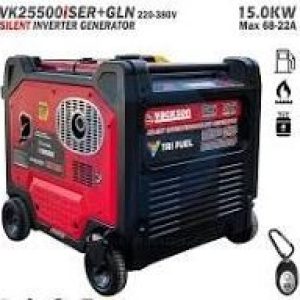 موتور برق  ۱۵ کیلووات سه گانه سوز سایلنت سه فاز ریموت استارت واکسون مدل VK25500iSER+GLN