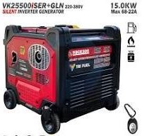 موتور برق ۱۵ کیلووات سه گانه سوز سایلنت سه فاز ریموت استارت واکسون مدل VK25500iSER+GLN - Image 2